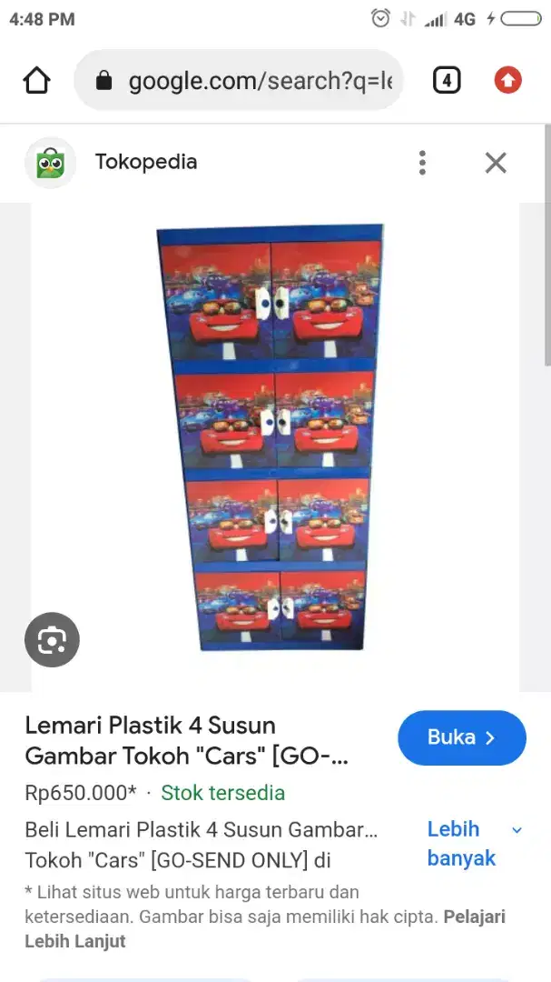 lemari anak karakter