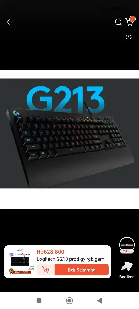 Keyboard Logitech Original