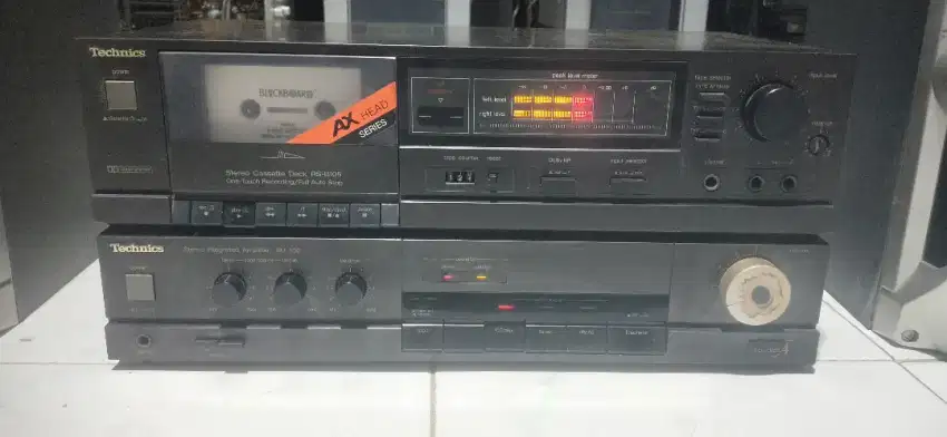 Ampli dan Tape deck Technics