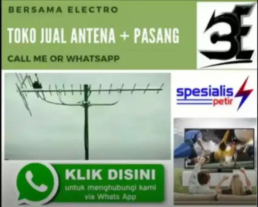 Agen Pasang Baru Antena Tv Digital Outdoor