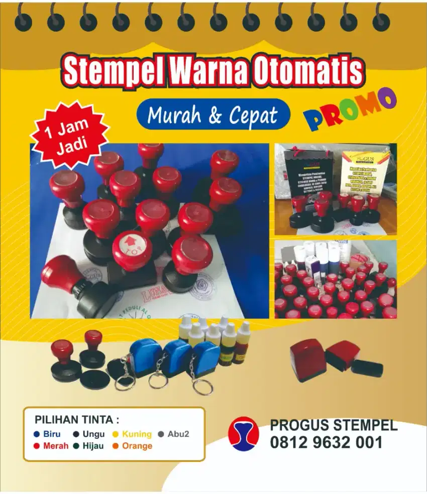 Stempel warna bekasi