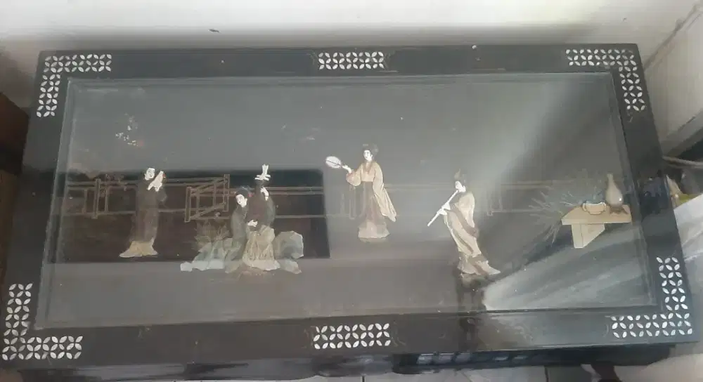 Meja tamu antik syle cina