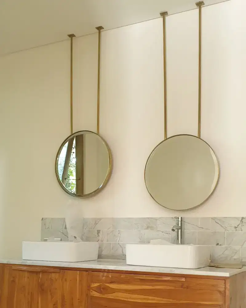 Figura cermin| bras frame/tembaga