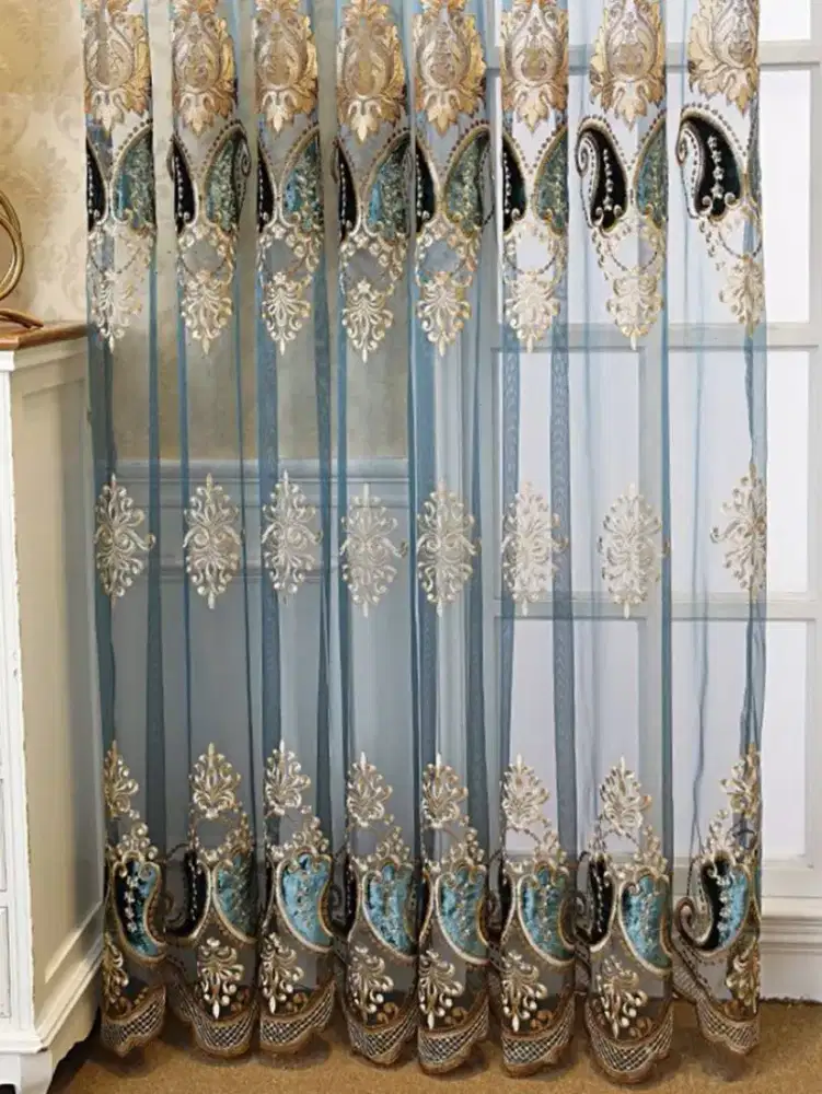 Pasang gordyn gorden murah vertikal roll blind jasa wallpaper dinding