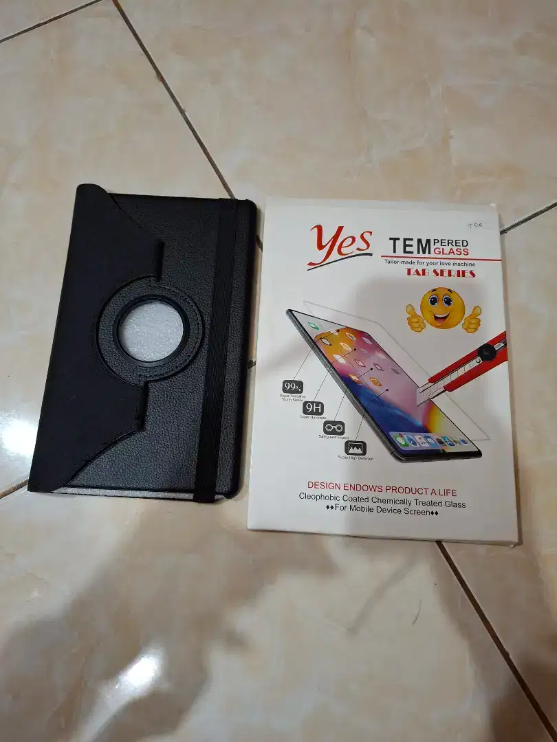Case samsung tab T515 + Tempered Glas
