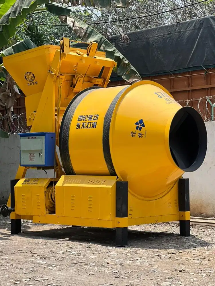 Mesin Mixer Molen Concrete 400L Listrik