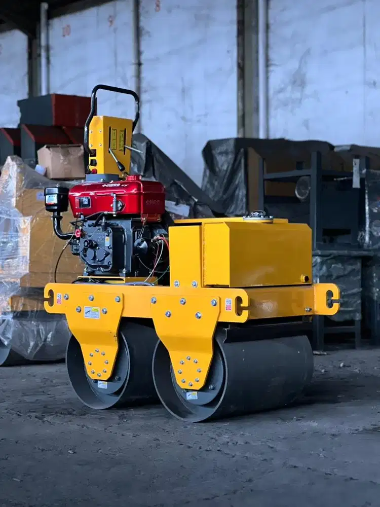 Baby Roller 500KG | Mesin Pemadat Aspal | Baby Roller Double Drum