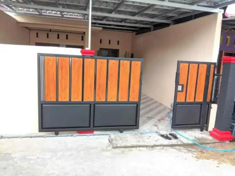 Pintu garasi berkuwalitas bahan galvanis