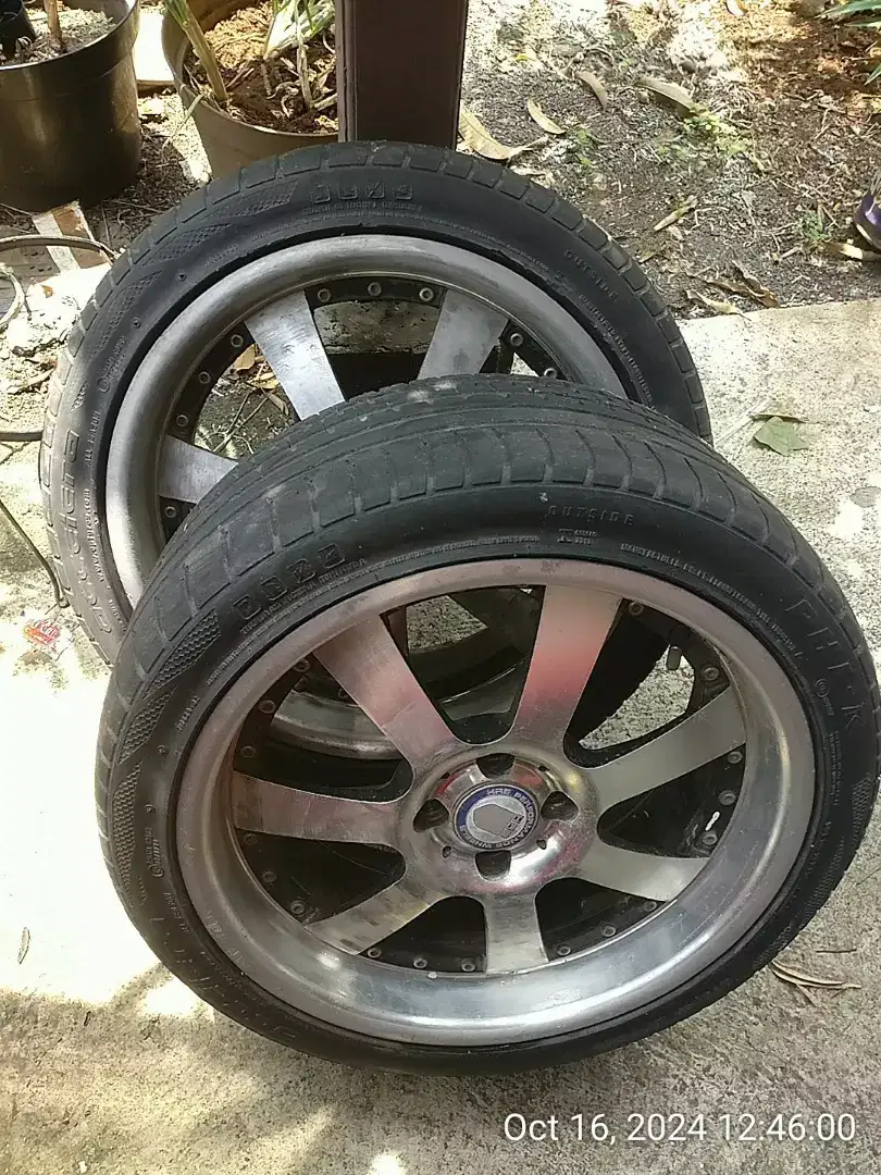 Velg HRE pcd 100 ring 17 belang bibir