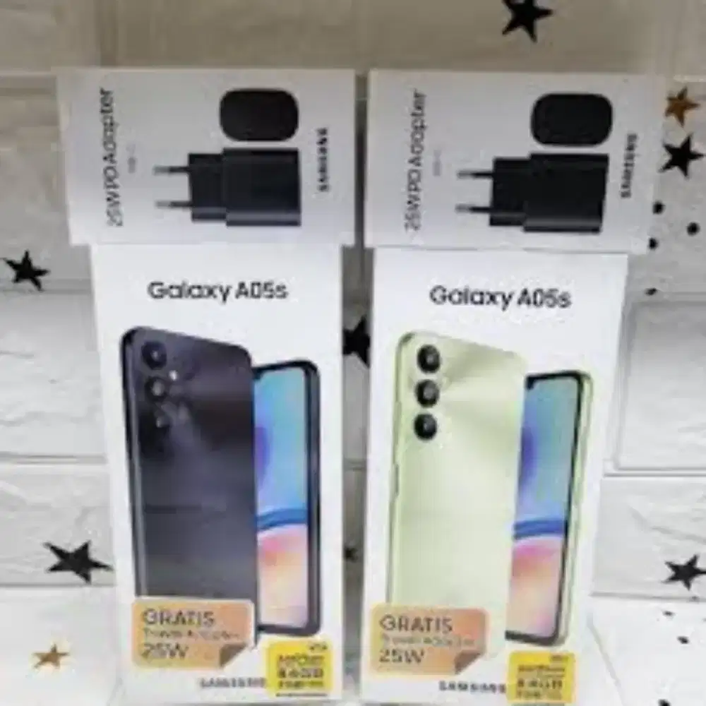 Samsung galaxy A05S 6/128 plus charger