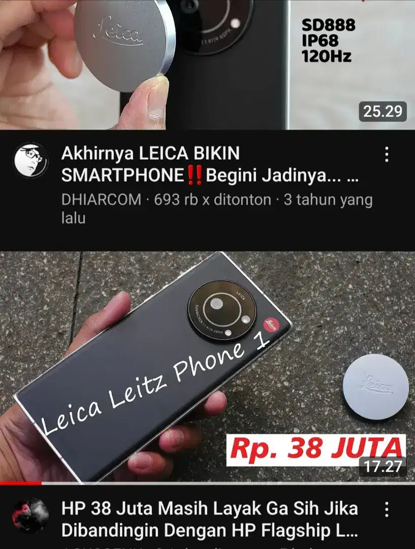 Leica leitz phone 1 kamera 1inch termurah