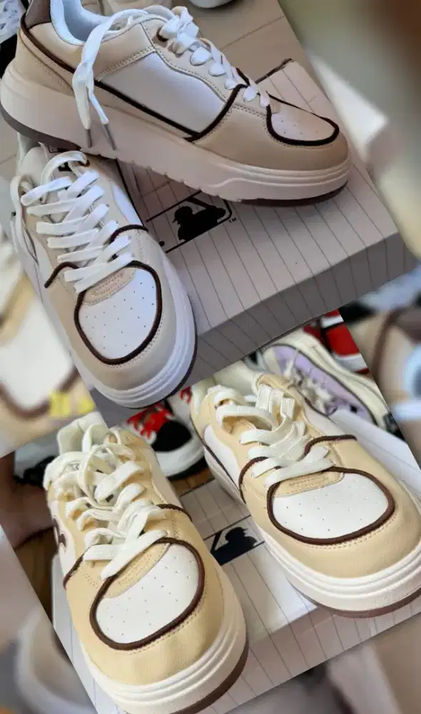 SEPATU SECOND BRANDED MLB / Base Ball + Box