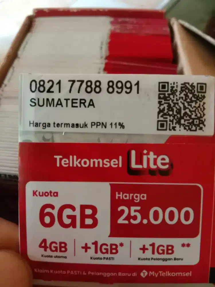 Kartu Perdana Telkomsel No Cantik Prabayar 7788899