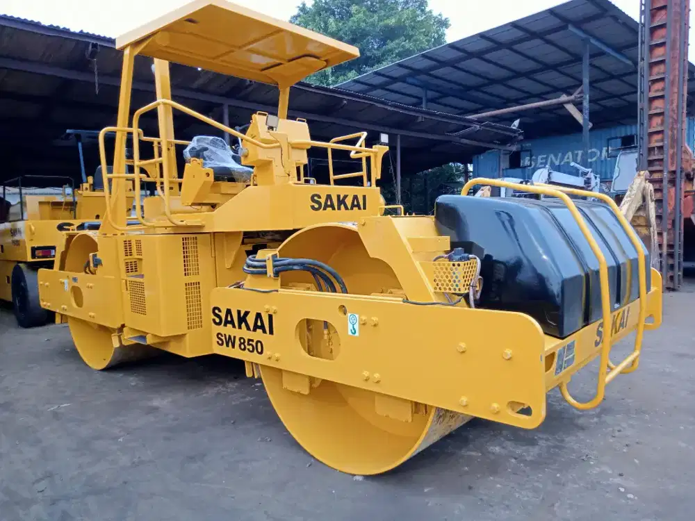JUAL SAKAI SW850 ALAT BERAT TANDEM ROLLER.