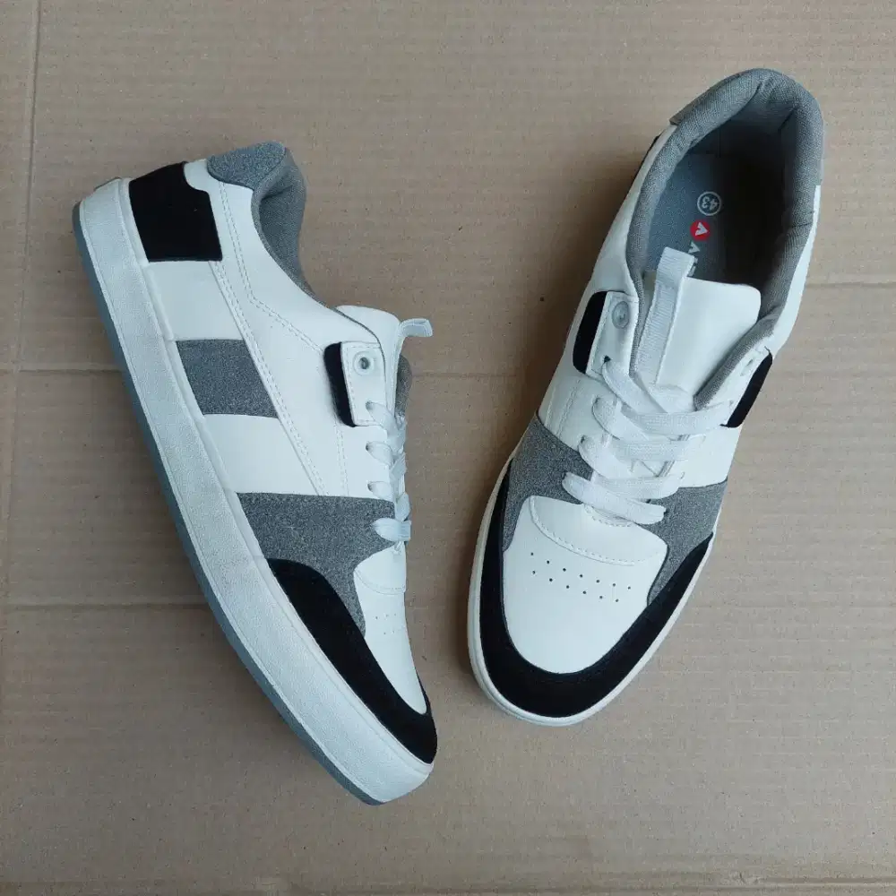 Sepatu Airwalk Benno Putih Abu Abu White Grey ORIGINAL