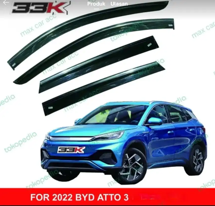 Talang air stainless Byd Atto 3 New 1 set murah