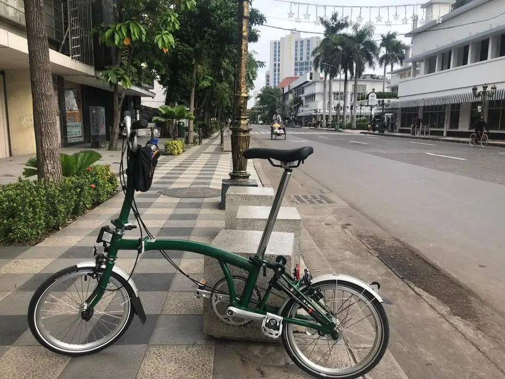 Brompton M3L racing green 2022