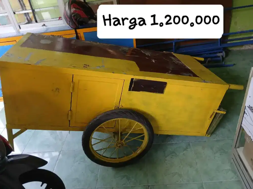 GEROBAK BEKAS JUALAN. KONDISI BAGUS