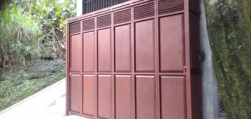 Pintu sliding tikung dan lipat