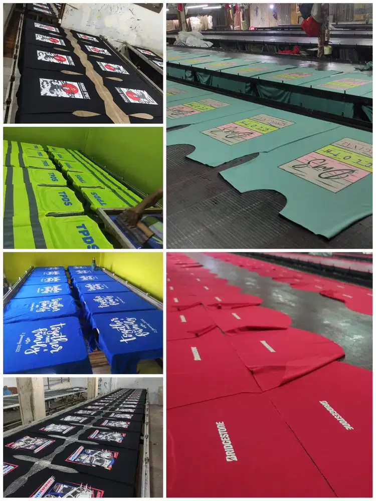 CUSTOM KAOS, SABLON, BORDIR