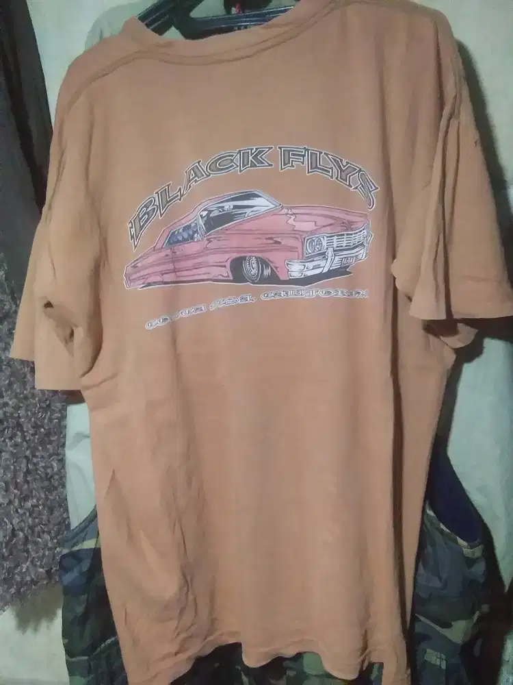 kaos black flys xl vtg