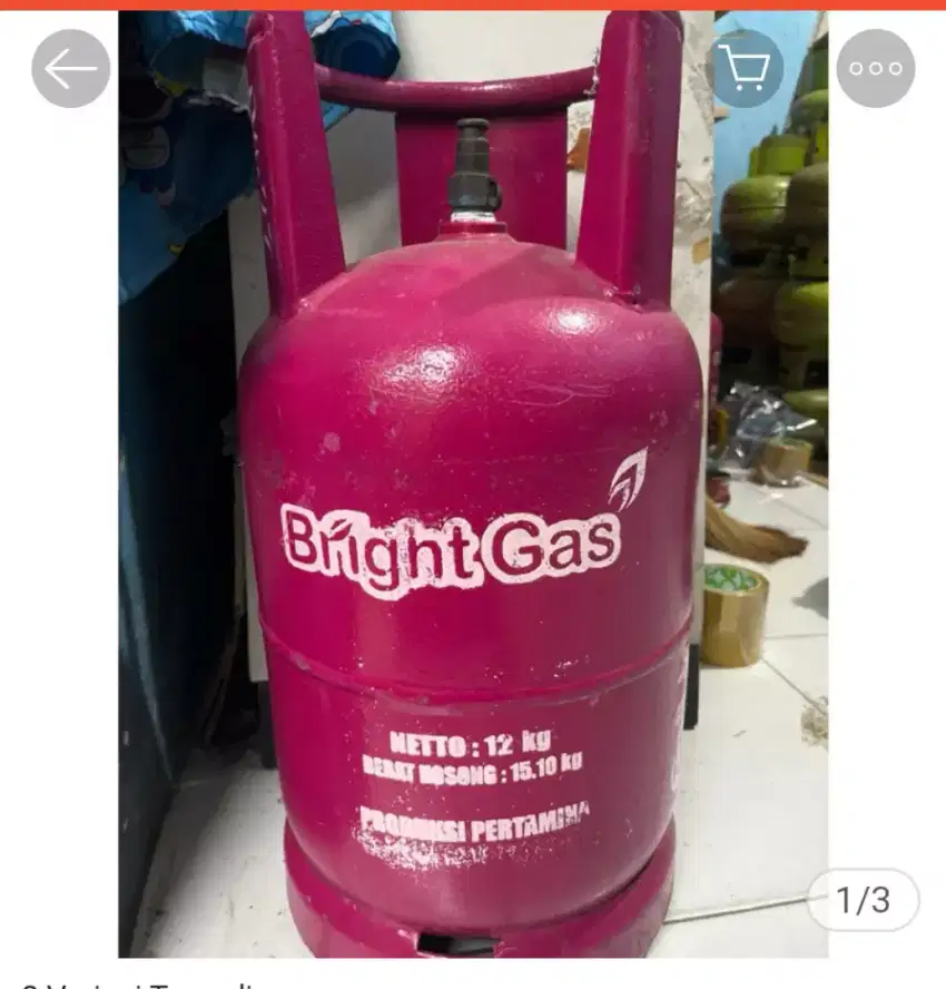 Tabung Bright gas 12kg