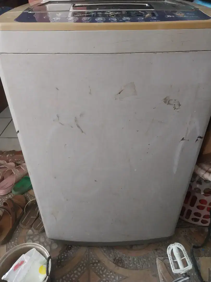 Di jual mesin cuci LG second