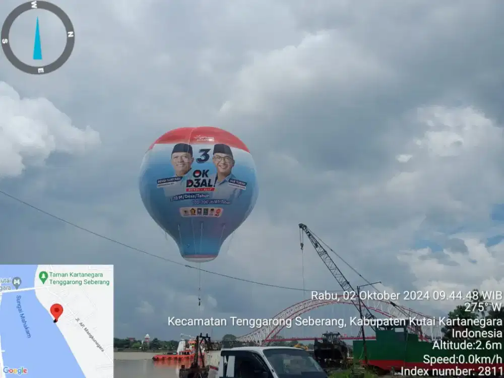 Balon Udara Promosi Pilkada/Pilpres/Pileg