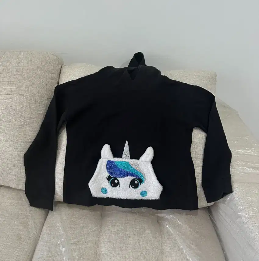 (KIDS) Justice Hoodie anak Unicorn Size 6/7Y LD 45 #CITT518 #lovecitta