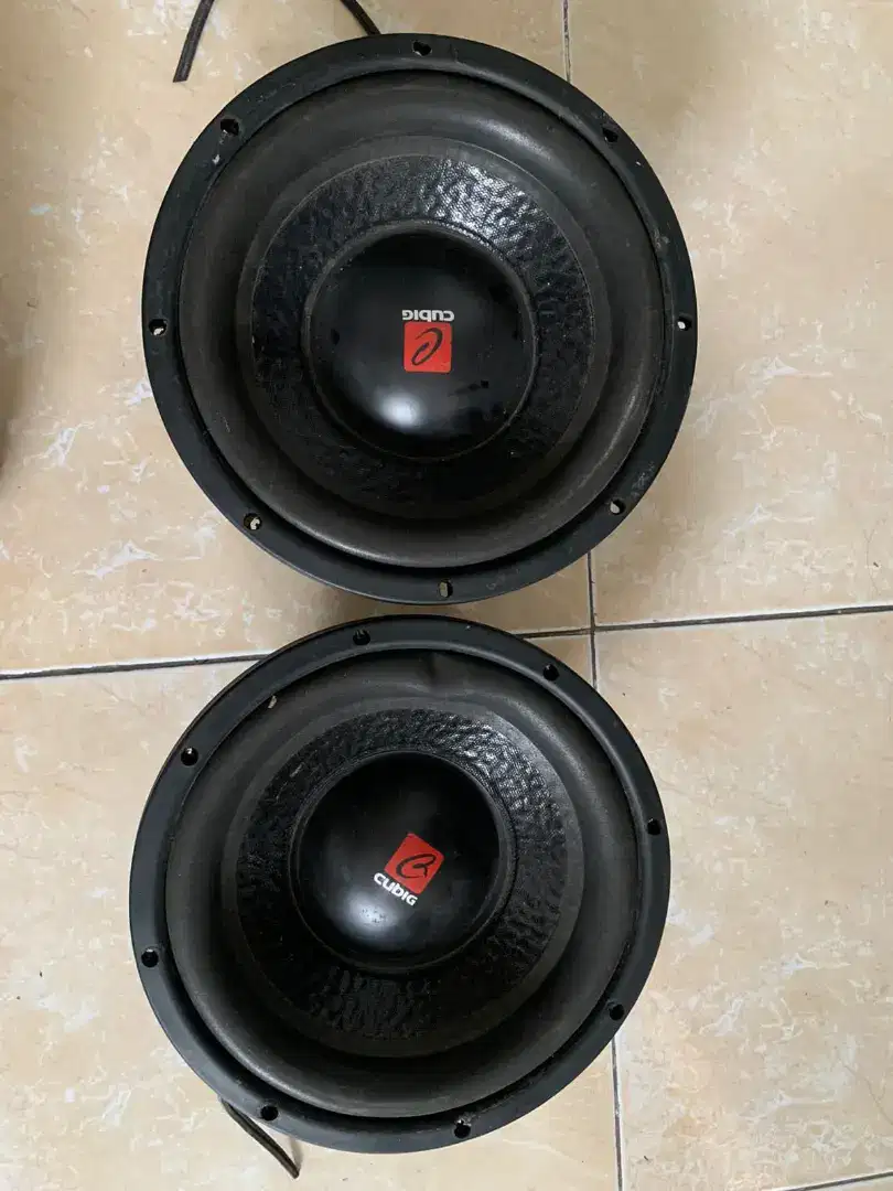 Subwoofer cubig 10inch