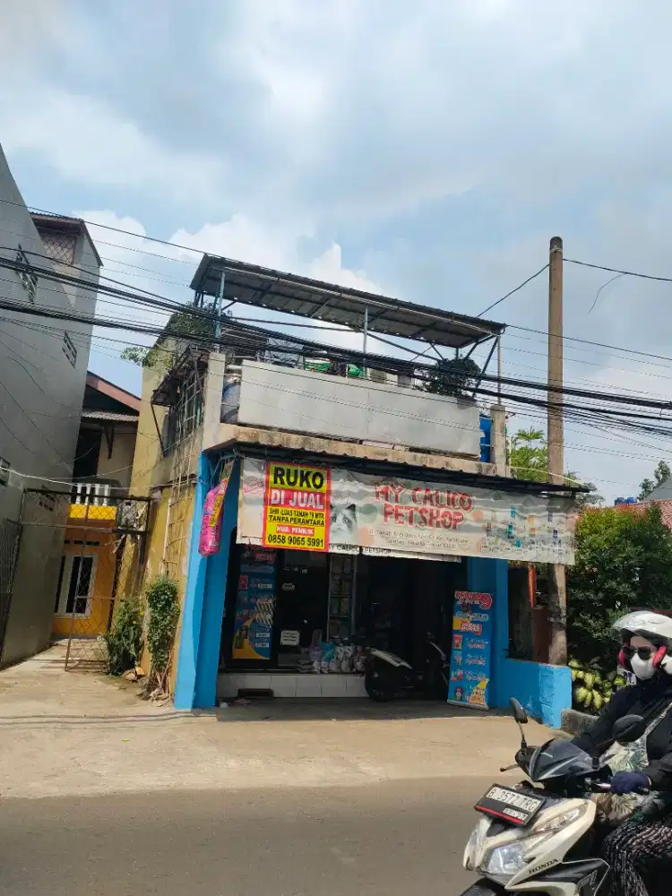 Ruko lebar muka 5 mtr