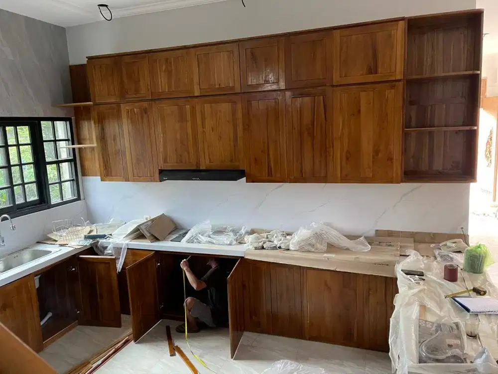 Kitchen set  teak wood