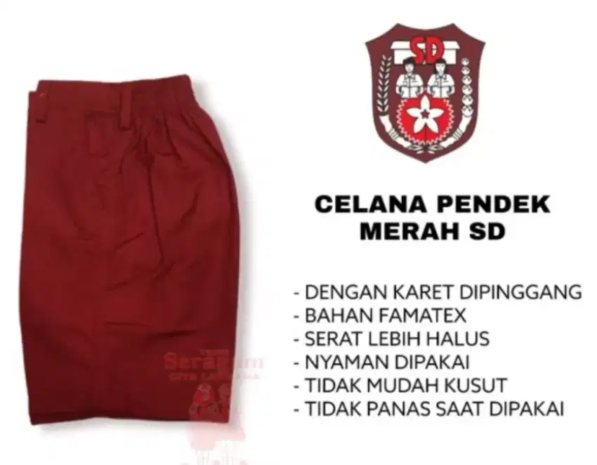 Celana Sekolah Pria SD