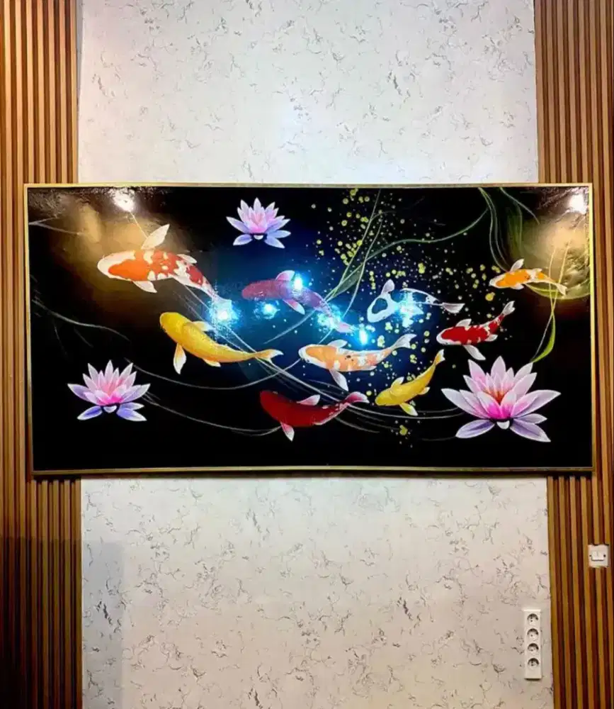 Lukisan Ikan Koi