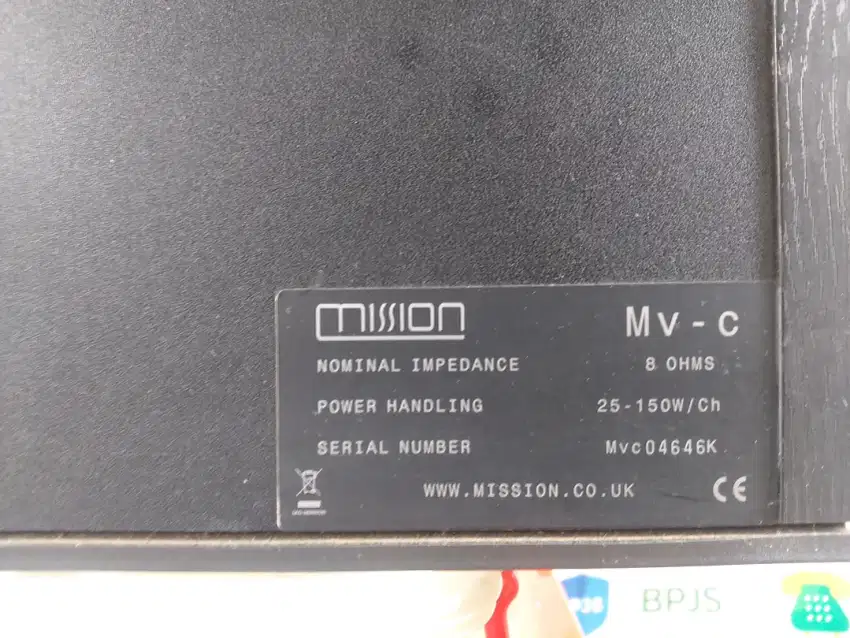 Speaker MISSION Mv-C