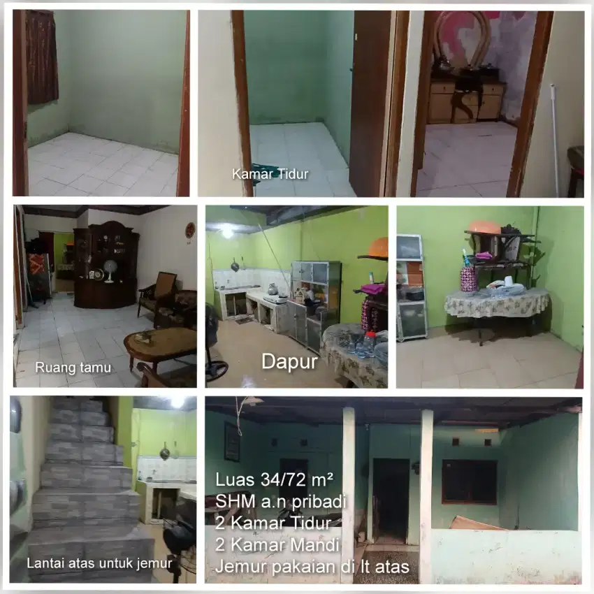 Rumah Dijual Kondisi Bagus, Terawat, Tinggal Masuk