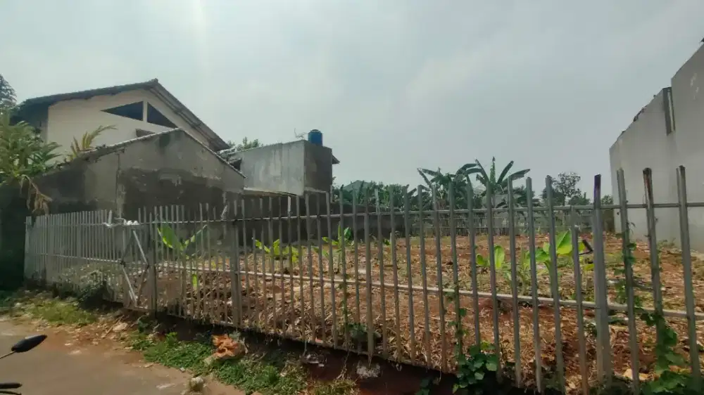 Dijual tanah jl pipa gas dekat lap Golf Matoa Ciganjur