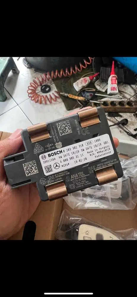 sensor radar dan tombol switch setir mercedes benz c 300 coupe w 205