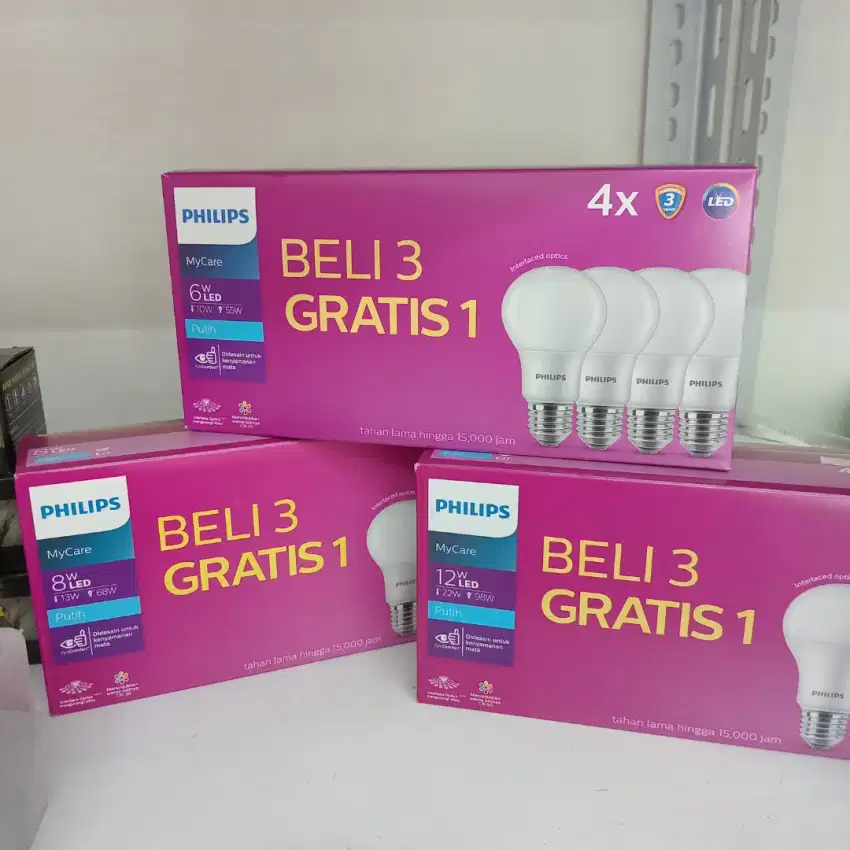 Lampu Philips 3 in 1