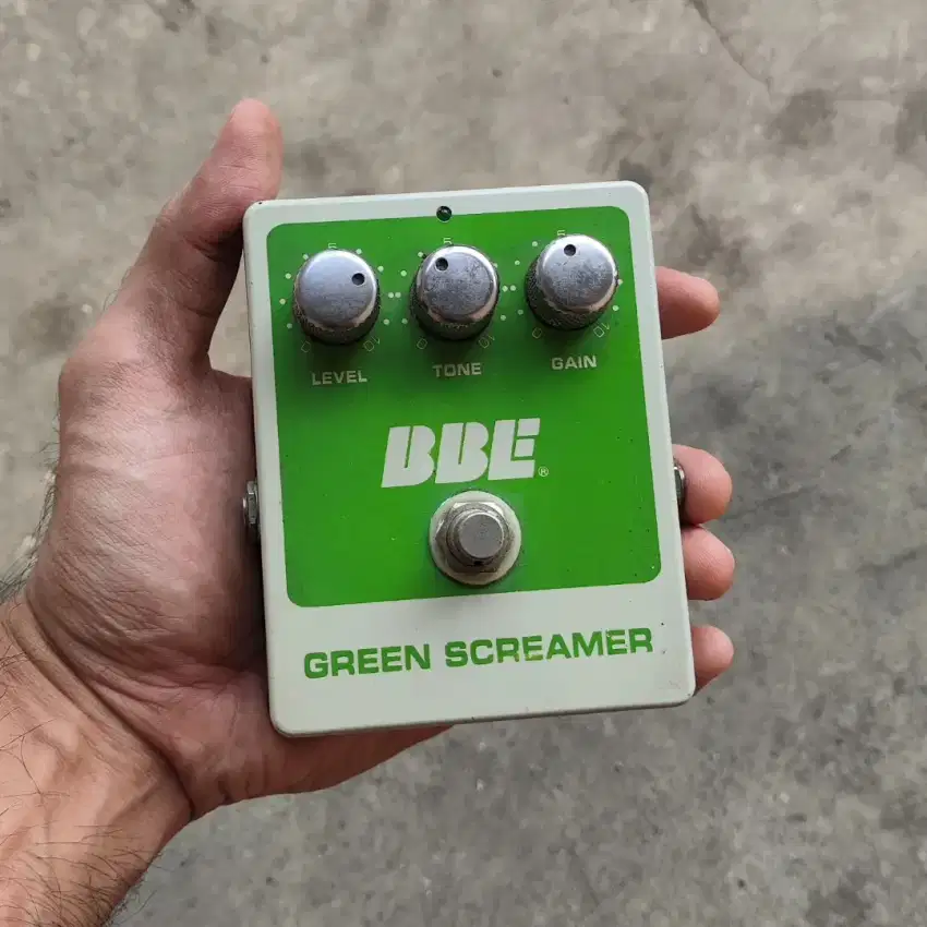 Bbe Green screamer overdrive pedal efek gitar tube screamer over drive