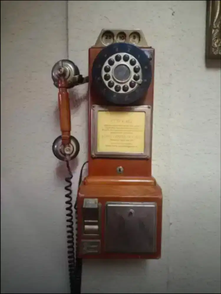 Telepon klasik edition bahan kayu 1928