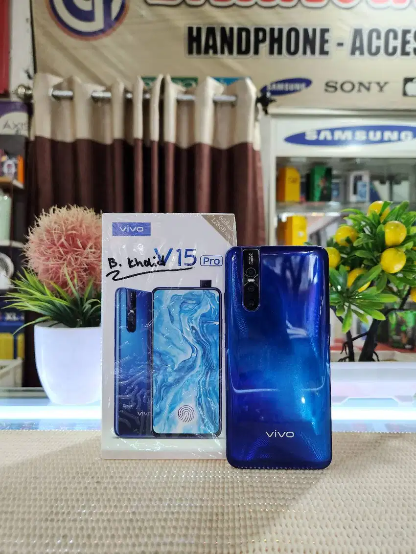 Vivo V15 Pro Ram 6+6Gb/ 128Gb Fullset Mulus Original 100% Bergaransi