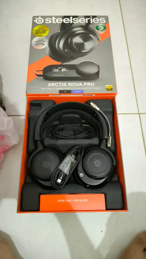 Headset gaming arctis nova pro wired (tanpa gamedac)