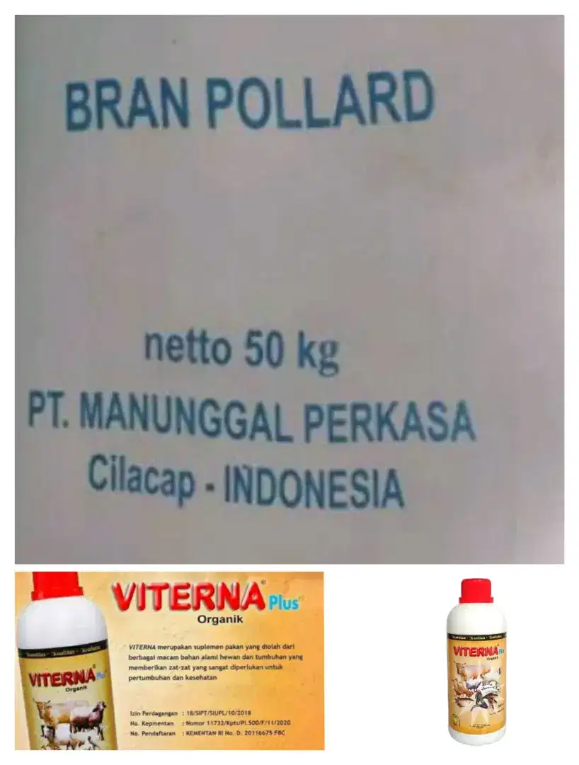 Brand Pollard Pakan Sapi