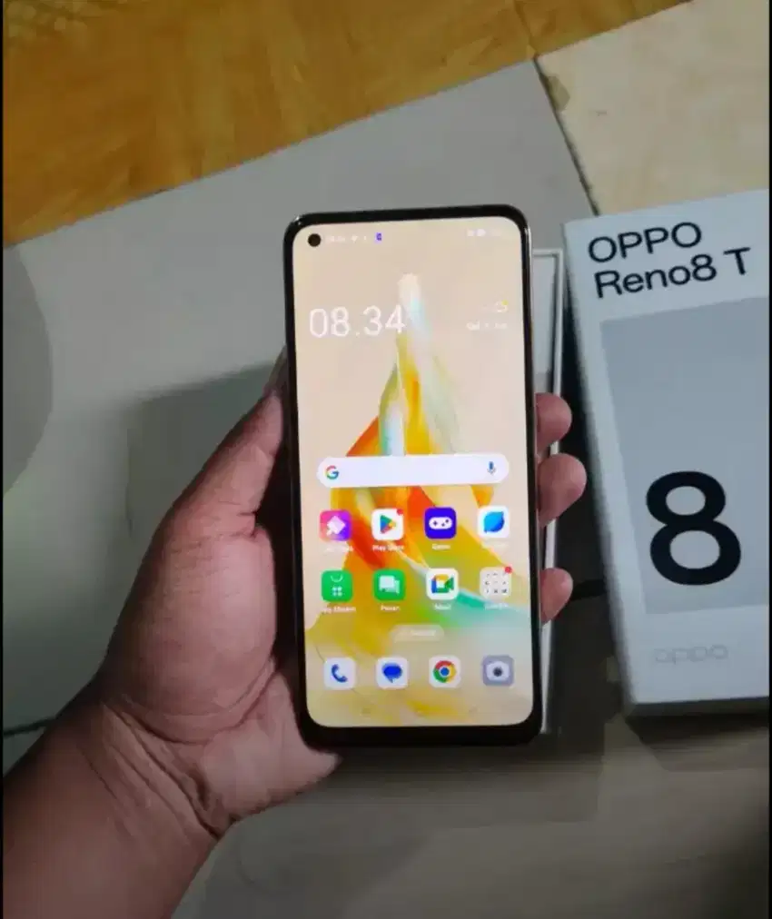 Oppo reno 8t fullset like new 8/256 gb