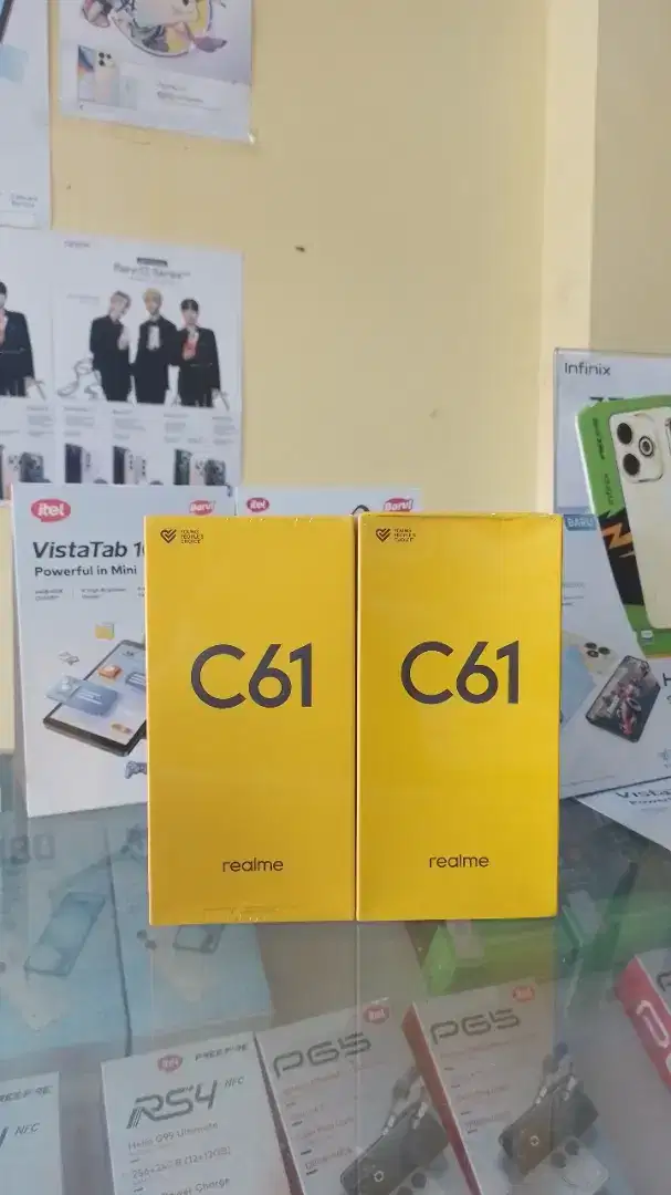 REALME C61 NEW .