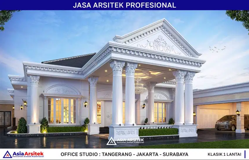 Jasa Arsitek Desain Gambar Rumah di Bekasi Desain Rumah 2760 m2