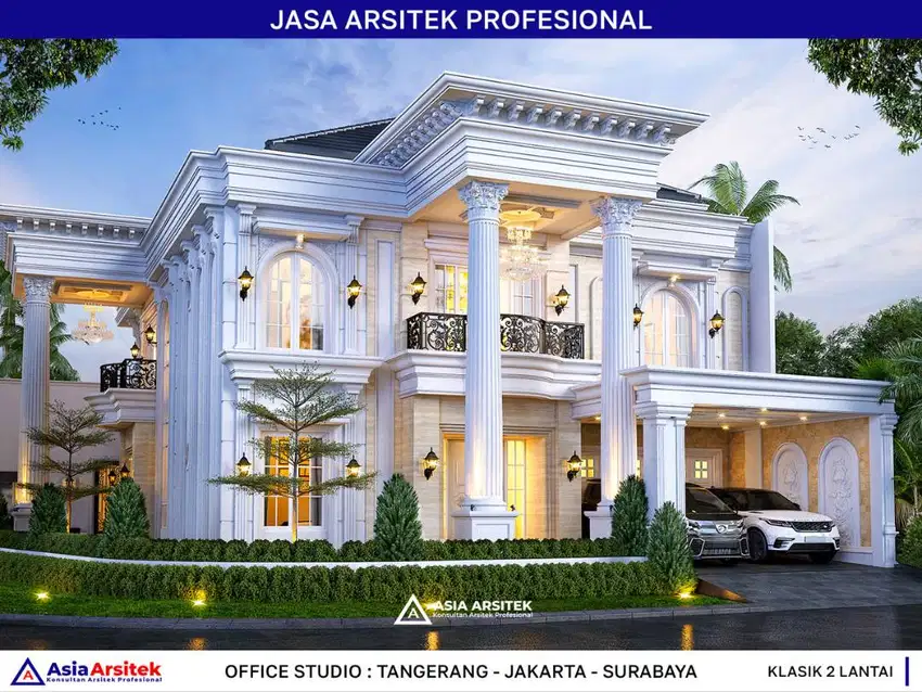 Jasa Arsitek Desain Gambar Rumah di Bekasi Desain Rumah 568 m2