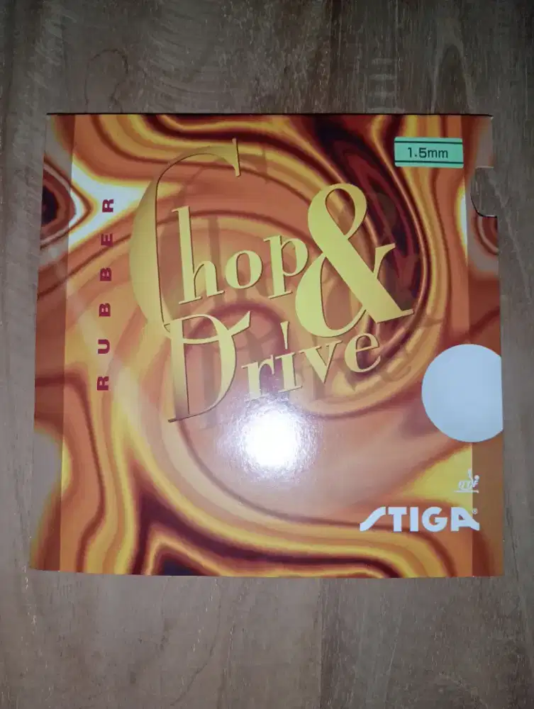 Karet Stiga Chop n Drive 1.2mm Black