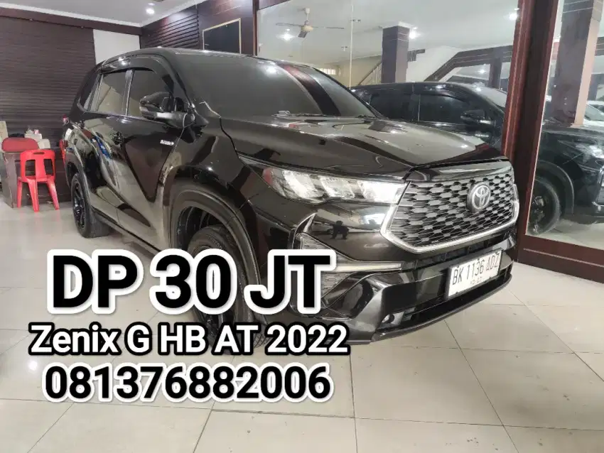 Zenix G HV AT Hybrid 2022 Hitam DP 40 JT